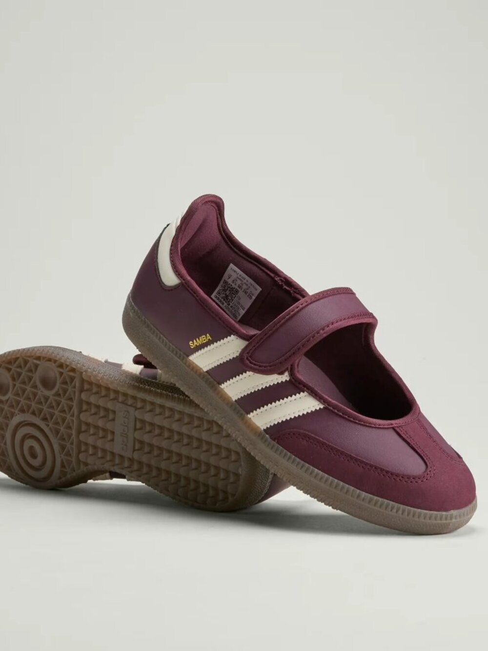 Adidas Samba Jane Shoes, 7.5 - Picture 3 of 4